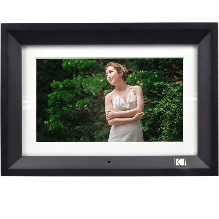 KODAK RDPF-1020V BLACK 10.1 Inch IPS800x1280 8GB Wooden Frame, Black, Digital Photo Frame - MON - KOD-1020VB - KODAK - 193922001962 - RDPF-1020V BLACK