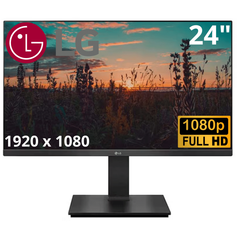 LG 24BP450Y-I 24" Class LCD Monitor - 16:9 - Black - TAA Compliant - MON - LG-24BP450 - LG - 195174038468 - 24BP450Y-I