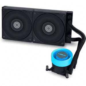 Lian Li GALAHAD II Lite 240mm PBT Fans - High Performance, FDB Bearing Design, Customizable PUMP ARGB Blockhead & Switchable Lid - 28mm PBT Fan, Support ARGB Side Light Strips For LGA 1700/AM5/AM4 (GA2L24PB) - FAN - FAN-L24PB1 - LIAN-LI - 840353047402 - GA2L24PB