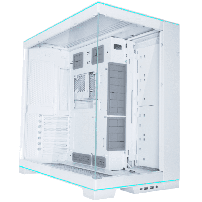 LIAN LI O11DERGBW O11 EVO RGB White Aluminum / Steel / Tempered Glass ATX Mid Tower Computer Case | SKU CS-O11DERW - CS - CS-O11DERW - LIAN-LI - 840353045088 - O11DERGBW.US