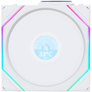 Lian-Li Lian-Li Fan 12TLLCD1W1W FDB fan White 120x120x28 mm 1 pcs Retail FN 292227 12TLLCD1W1W