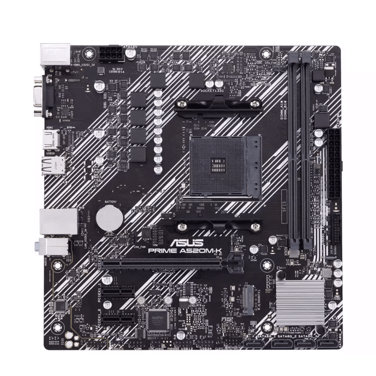 Mainboard Asus Prime A520m-k Am4 Ddr4 M.2 Hdmi Mb - PRIME-A520M-K