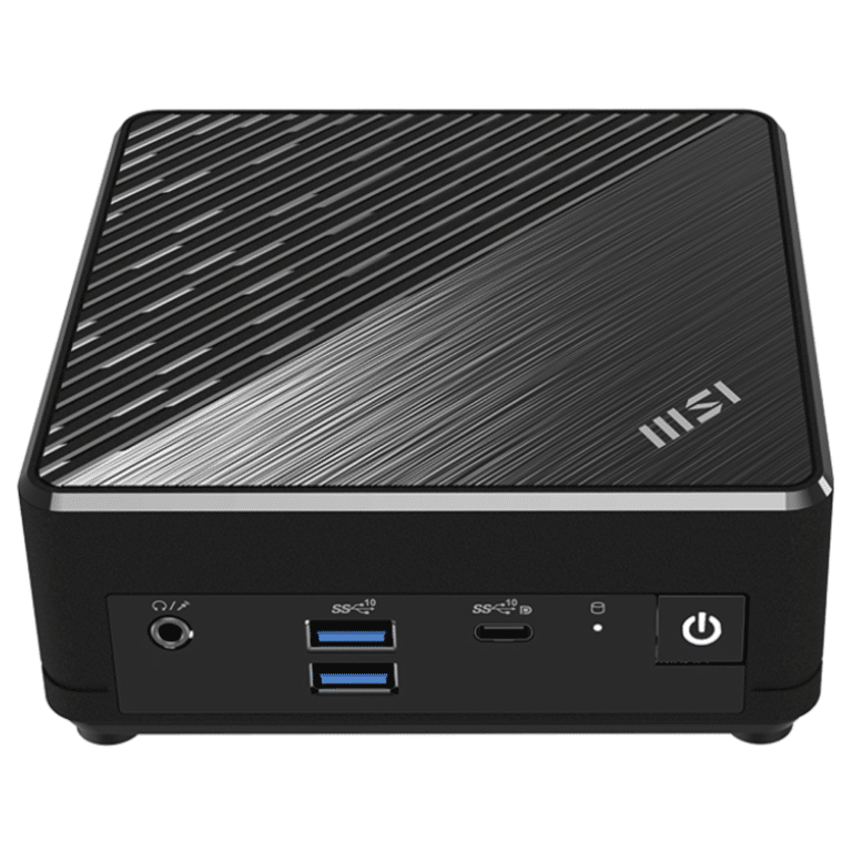 Msi Cubi N Adl S-055bus Nuc Form Factor Mini Pc Barebone System With Intel Celeron N100 (not A Fully Configured Pc) - 1 Total Memory Slots - Serial Ata, Nvme Controller - Intel Uhd Graphics Graphic(s) - 1 2.5" Bay(s) - Ieee 802.11ac - Displayport - Network (rj-45) - 1 M.2 Interface(s) - 1 Sata Interface(s) - Gigabit Ethernet - 2 Usb 3.2 Gen 1 Port(s) - NB - MSI - CUBINADLS055B