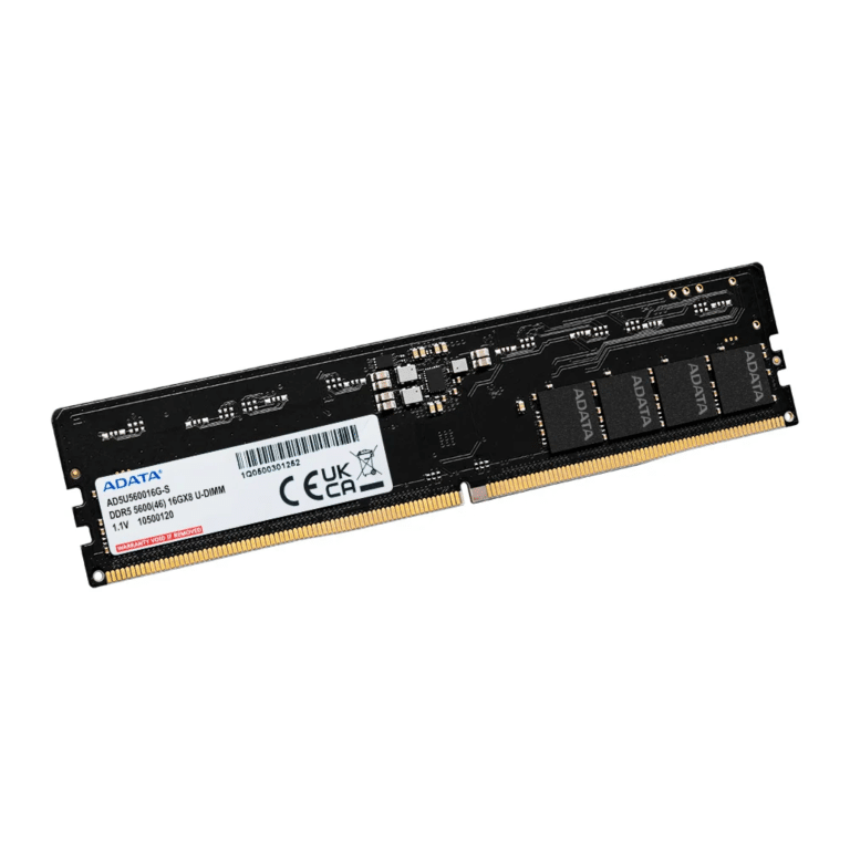 Ram/adata Dimm 8gb Ddr5 5600mhz - 4711085940179 - AD5U56008G-S