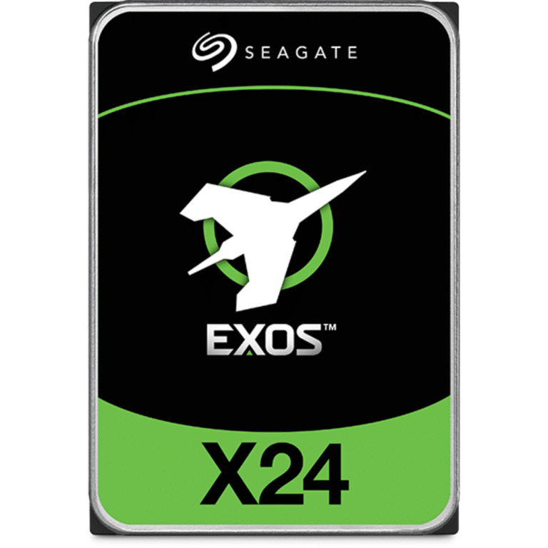 Seagate Exos X24 ST16000NM002H 16 TB Hard Drive - 3.5" Internal - SATA (SATA/600) - Conventional Magnetic Recording (cmr) Method | SKU HD-ST16T2H - HD - HD-ST16T2H - SEAGATE - 763649175231 - ST16000NM002H