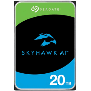 Seagate Skyhawk AI ST20000VE003 20 TB Hard Drive - 3.5" Internal - SATA (SATA/600) - Conventional Magnetic Recording (cmr) Method | SKU HD-ST20VE3 - HD - HD-ST20VE3 - SEAGATE - 763649181898 - ST20000VE003