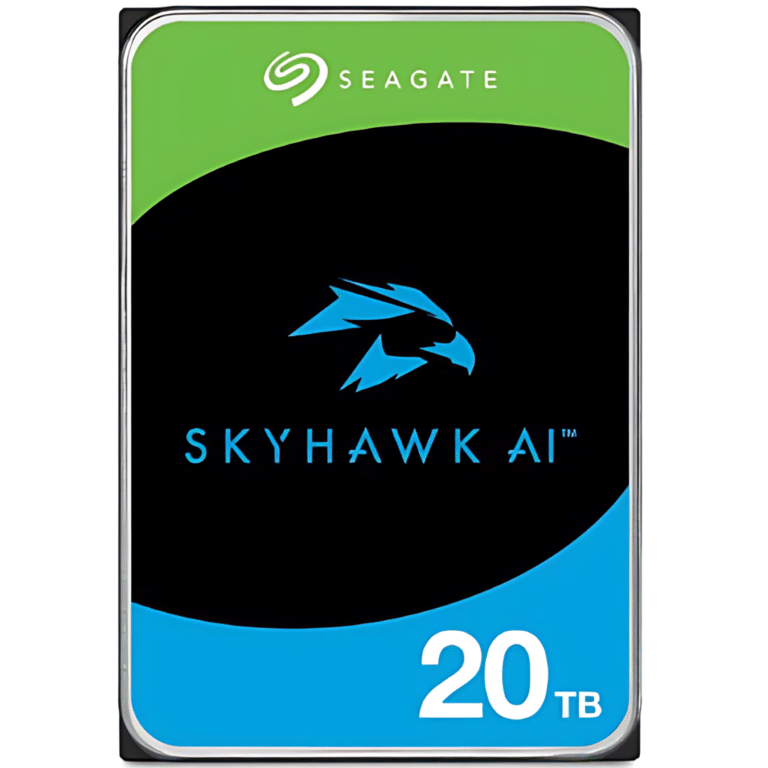 Seagate Skyhawk AI ST20000VE003 20 TB Hard Drive - 3.5" Internal - SATA (SATA/600) - Conventional Magnetic Recording (cmr) Method | SKU HD-ST20VE3 - HD - HD-ST20VE3 - SEAGATE - 763649181898 - ST20000VE003
