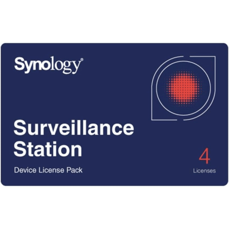 Synology Surveillance Device License Pack | SKU SYN-CLP4 - NT - SYN-CLP4 - SYNOLOGY - 846504000296 - CLP4