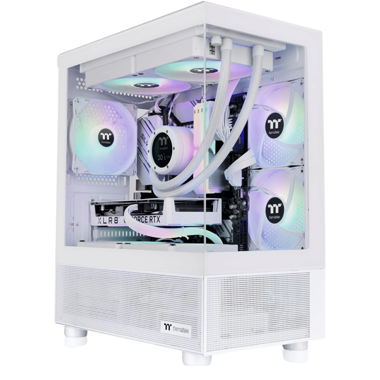 Thermaltake View 170 TG ARGB Snow Micro Chassis - CS - CA-V170TAW - THERMALTAK - 841163095355 - CA-1Z4-00M6WN-00