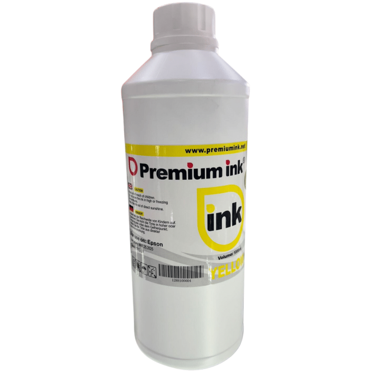 Tinta De Litro Yellow Premium Ink