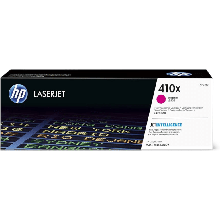 Toner Hpinc 410x Magenta Laserjet M452/477/377 5000 Pag Cf413x - CF413X