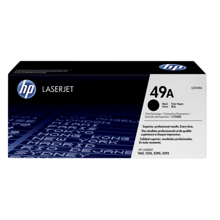 Toner Hpinc 49a Negro Laserjet 1160/1320/3390 2500 Pag Q5949a - 829160319551 - Q5949A