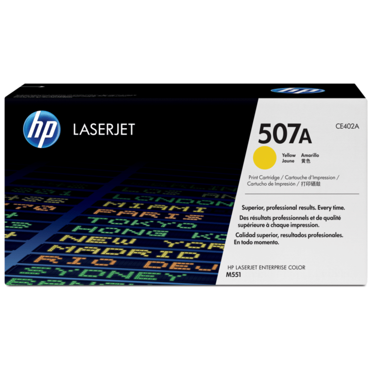 Toner Hpinc 507a Amarillo Laserjet M551 6000 Pag Ce402a - 884962554586 - CE402A