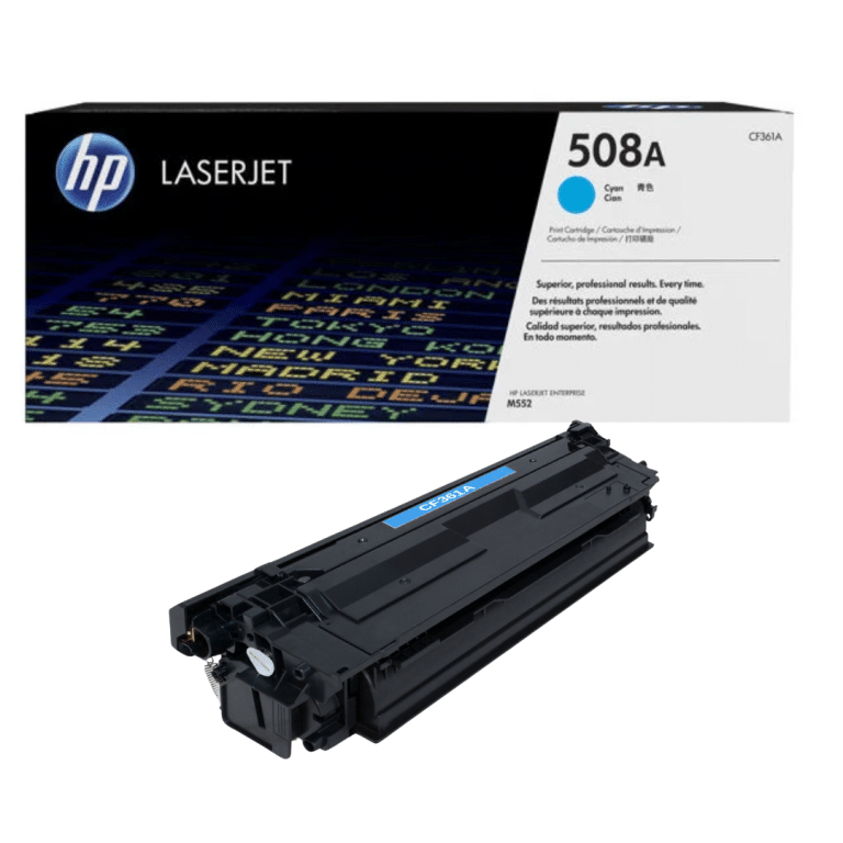 HP 508A - Cián - original - LaserJet - cartucho de tóner (CF361A) - para Color LaserJet Enterprise MFP M577; LaserJet Enterprise Flow MFP M577 - Consumibles y Media - Cartuchos de Toner e Ink-Jet - CF361A