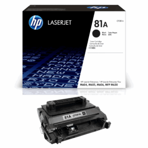 Toner Hpinc 81a Negro Laserjet Mfp630 10500 Pag Cf281a - 887758147894 - CF281A