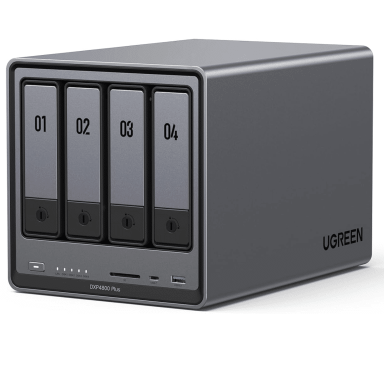 UGREEN UGREEN NAS DXP4800 Plus 4Bay Pentium Gold 8GB DDR5 1x2.5GbE Retail NT 296726 DXP4800 PLUS