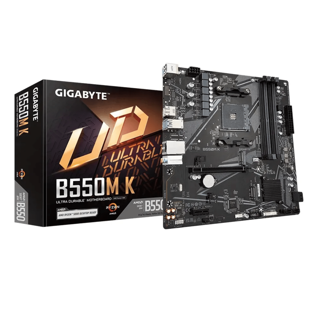 Gigabyte - Motherboard - Micro ATX - AMD B550 - Componentes Informáticos - Tarjetas Madre (Placas Mad