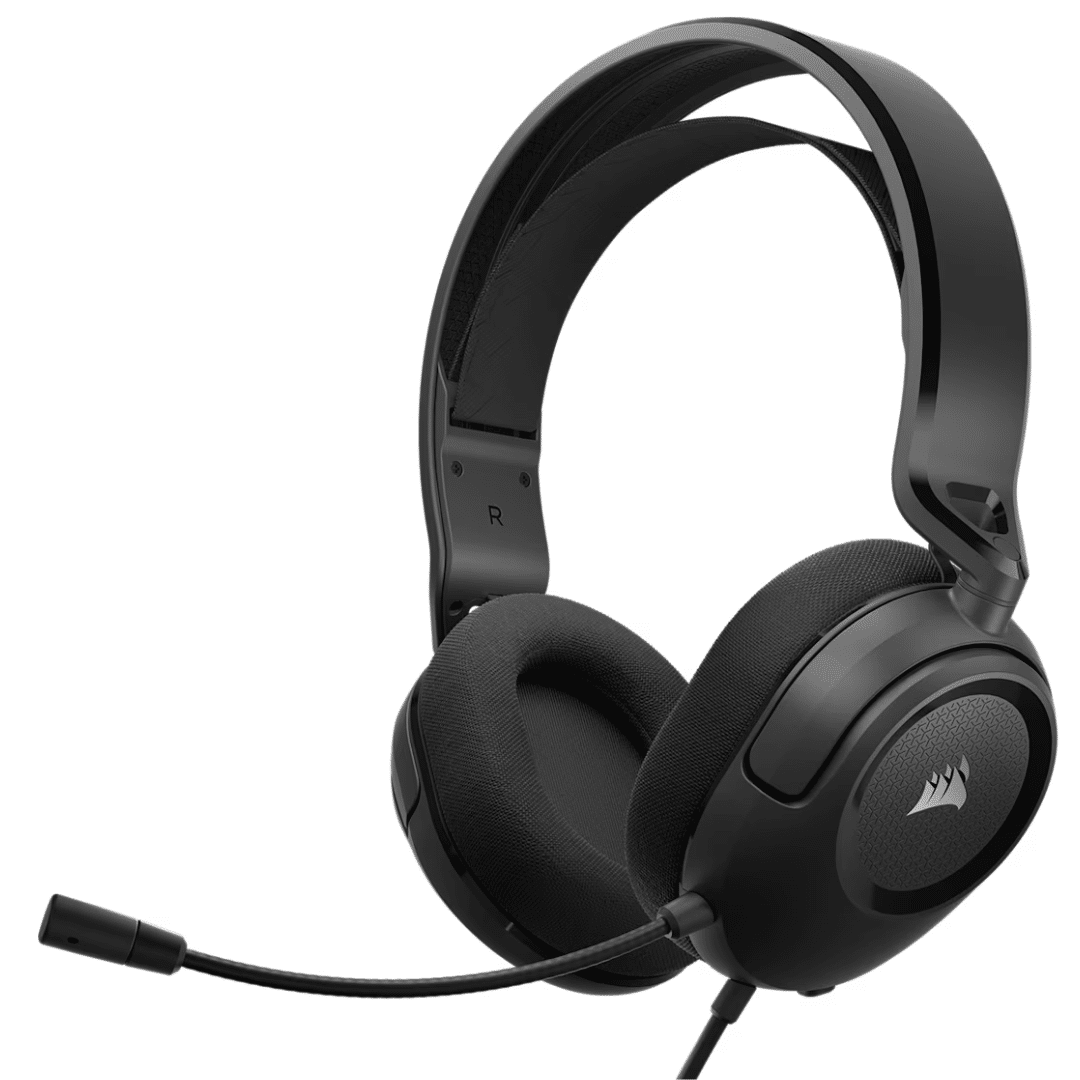 Headset Corsair Hs35 V2 Multi-platform Gaming Charcoal - Headset - CA-9011377-NA (1)