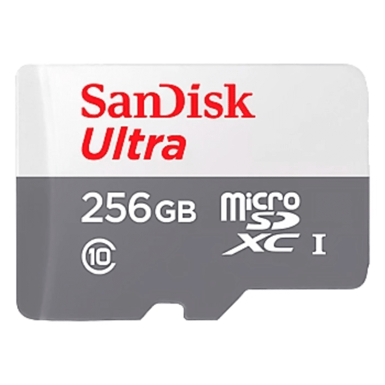 Microsdhc Sandisk Ultra 256gb 100mbs With Adapter - Micro-sd - SDSQUNR-256G-GN6TA