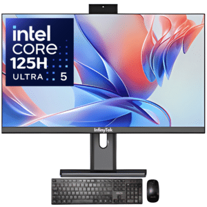 Aio Infinytek "genesis 7" 273aiopc (ultra 5) Ultra 5-125h - Ram 32gb Ddr5 Ssd 1tb M.2 Pantalla 27" Freedos Teclado + Mouse Inalambrico