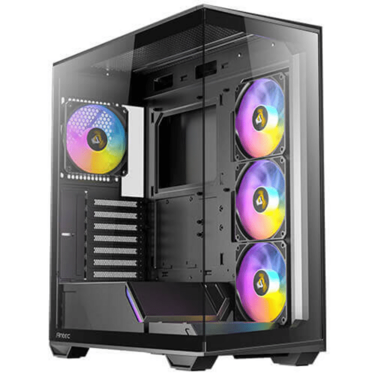 Case Antec C3 Mid Tower Black Argb 3x120mm Right Side 1x120mm Rear - 761345100298 - C3ARGBBLACK