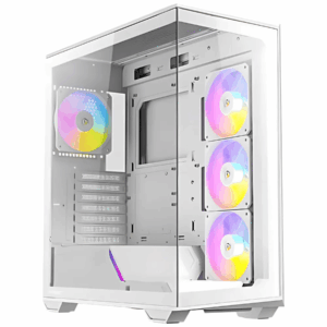 Case Antec C3 Mid Tower White Argb 3x120mm Right Side 1x1200 Rear - 761345100328 - C3ARGBWHITE