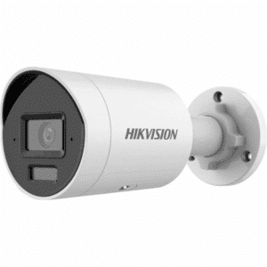 HIKVISION - CAMARA IP TUBO EXTERIOR LUZ HIBRIDA 4 MP L 2.8MM H265+ ACUSENSE CON MICROFONO - All - 4091 - DS-2CD2043G2-LI2U
