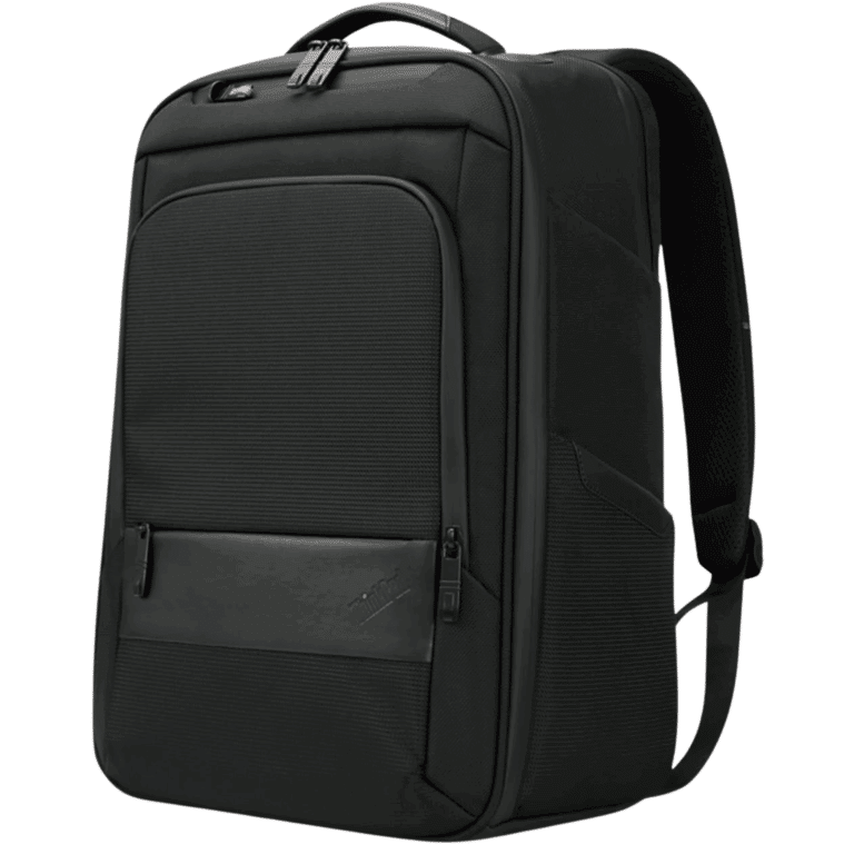 Lenovo Professional Carrying Case (Backpack) for 16" Notebook, Accessories - Black - Water Resistant, Wear Resistant, Tear Resistant - Recycled Polyethylene Terephthalate (R-PET) Exterior Material - Shoulder Strap - 1.2" Height x 14.5" Width x 10.5" Depth - Lenovo - Carrying Case - 1825 - A300-JJ7986 - JJ7986 - 0195892091189 - 4X41M69794