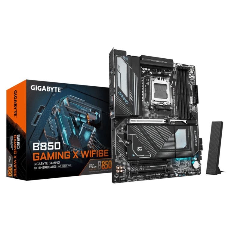 Mainboard Gigabyte B850 Gaming X Wifi6e Am5 Ryzen 9000 4ddr5-5200 Bt Dp Hdmi Usb3.2 Pcie 5.0 Micro-atx - Mother Board - B850 GAMING X WIFI6E