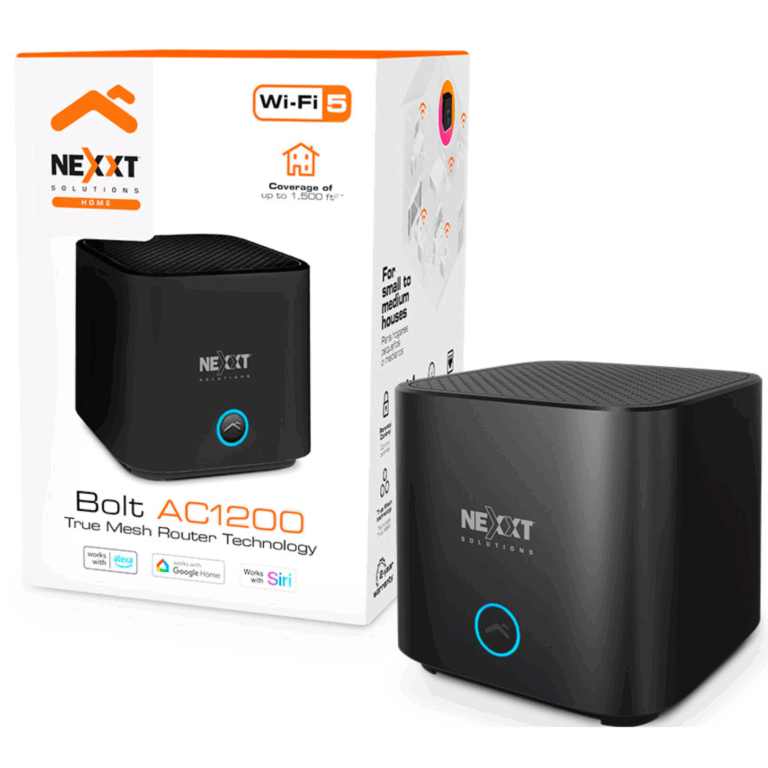 Nexxt Solutions Home - Wireless router - Wireless - 802.11a/b/g/n/ac - Desktop - 2 pack - Redes - Puentes y Enrutadores - NCM-C1200 2PK