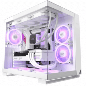 PCCOOLER CPS - C3 T500 ARGB White - Mid Tower - Gaming Desktop Case With 6 ARGB Fans - ATX/M-ATX/ITX - 270 Column Free Panoramic View - 360MM Radiator & 400MM GPU Support-C3T500 ARGB WH | SKU CS-C3T50WA - CS - CS-C3T50WA - PCCOOLER - C3T500 ARGB WH
