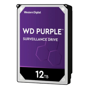 Western Digital WD Purple - Hard drive - Internal hard drive - 12 TB - 3.5" - 7200 rpm - Almacenamiento - Discos Duros Internos - WD122PURP