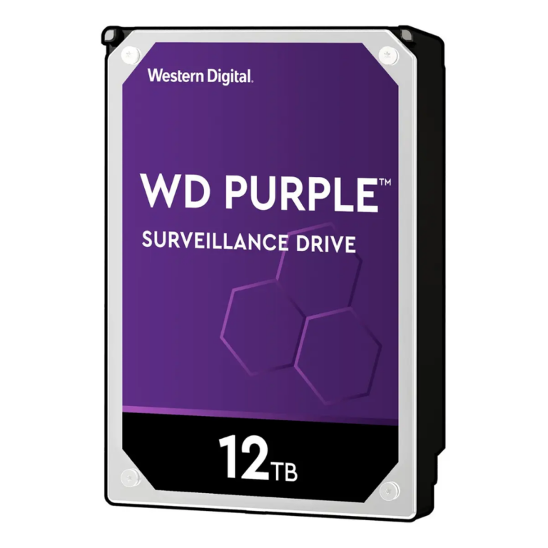Western Digital WD Purple - Hard drive - Internal hard drive - 12 TB - 3.5" - 7200 rpm - Almacenamiento - Discos Duros Internos - WD122PURP