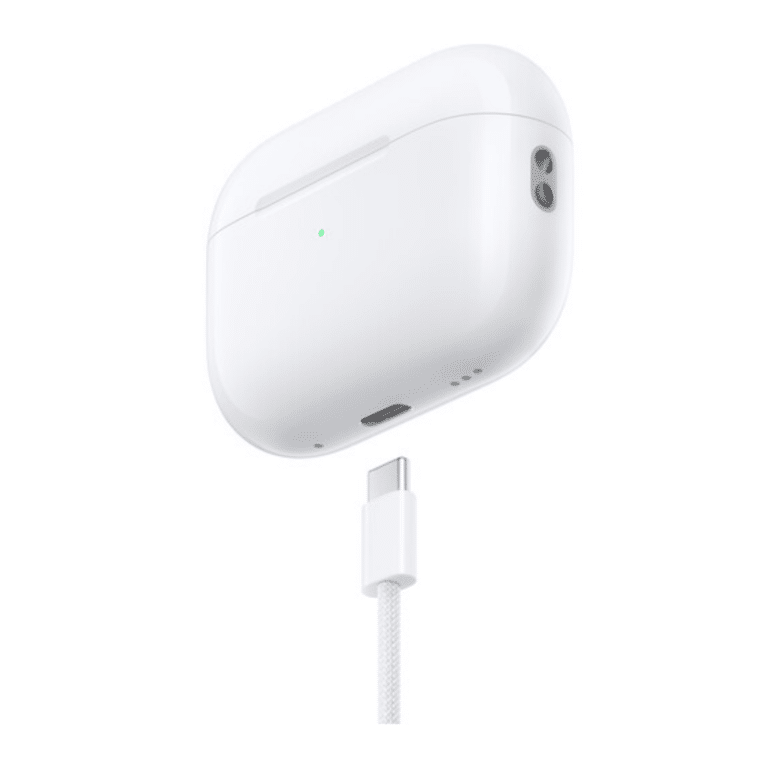 Apple Airpods Pro (2nd Generation), Magsafe Case (usb‑c) - White - MTJV3LL/A - Apple