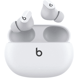Beats Studio Buds Totally Wireless Noise Cancelling Earphones - White - New Factory Sealed - 1 Year Manufacturer Warranty - MJ4Y3LL/A