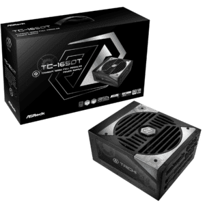 ASRock Inc. ASRock PS TC-1650T 1650W ATX 12V 80+TITANIUM FullyModular 135mm Fan Retail PS 295576 TC-1650T