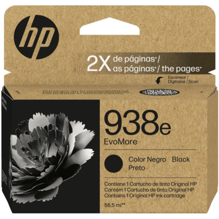 HP - Ink cartridge - Black - 4S6Y2PL - Consumibles y Media - Cartuchos de Toner e Ink-Jet - 4S6Y2PL