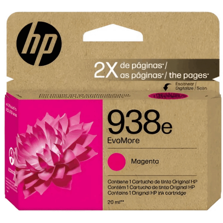 HP - Ink cartridge - Magenta - 4S6Y0PL - Consumibles y Media - Cartuchos de Toner e Ink-Jet - 4S6Y0PL