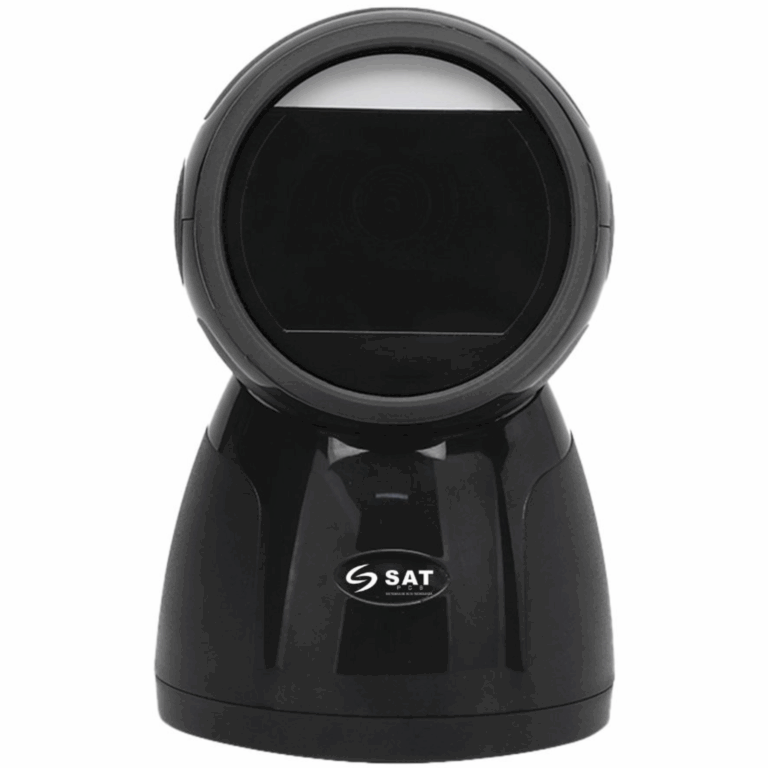 Lector De Codigo De Barras Sat Ai8604 De Mesa 300 Scaneos 1d - 2d Usb Negro - Scaners - AI8604