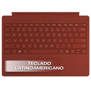 Microsoft Surface Go Signature Type Cover - Poppy Red - Lat America Layout - KCT-00124