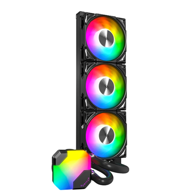 MONTECH Hyperflow Silent 360 3100RPM Argb-free LGA115X / 1200 / 20XX / 1700 / 1851 / AM3 / AM4 / AM5 Cooling Fan (black) - FAN - FAN-HS360 - MONTECH - HYPERFLOW SILENT 360 BLACK