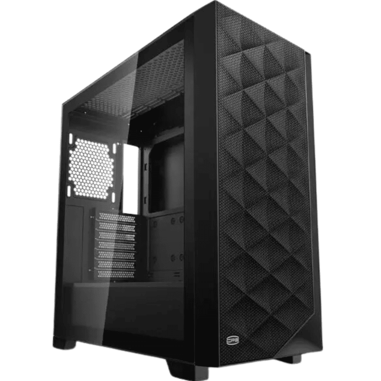 PCCOOLER C3D510 BK ARGB CPS PC Case With 3 ARGB Fans Desktop Computer Case Gaming PC Case For E-ATX / ATX / M-ATX / Itx, 375MM Graphics Cards Support, Liquid Cooler Support, Easy Installation, Cable Storage, SPCC Metal | SKU CS-C3D51BA - CS - CS-C3D51BA - PCCOOLER - C3D510 BK ARGB