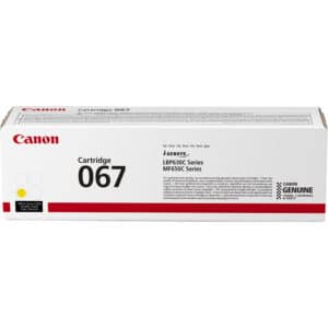 Toner Canon 067 Yellow Rendimiento 1250 Impresiones Ic /mf654/mf653
