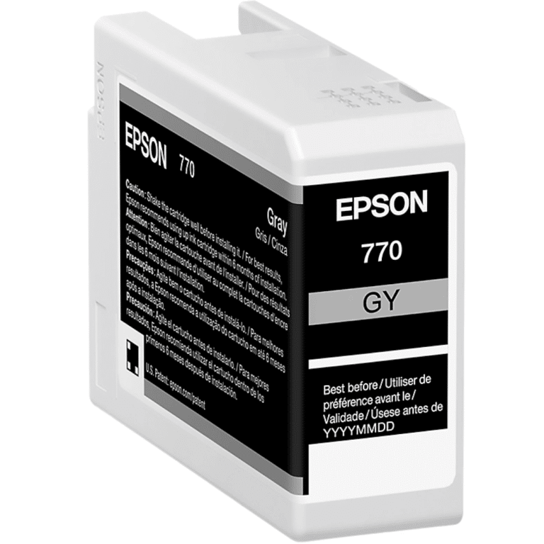 Cartucho Epson Ultrachrome Pro10 770 Original Inkjet Gray - Suministros - T770720