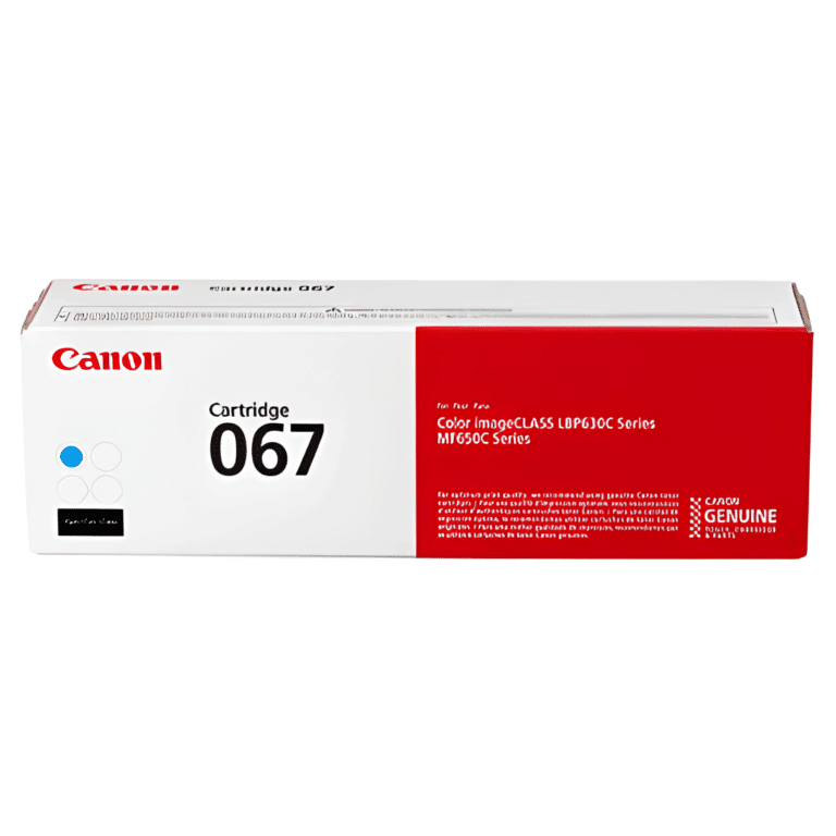 Toner Canon 067 Cyan Rendimiento 1250 Impresiones Ic /mf654/mf653