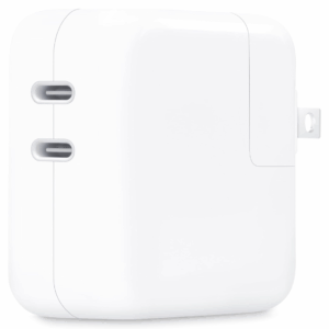 Apple 35w Dual Usb-c Port Power Adapter (flat Pin) - New Factory Sealed - 1 Year Manufacturer Warranty - MNWP3AM/A
