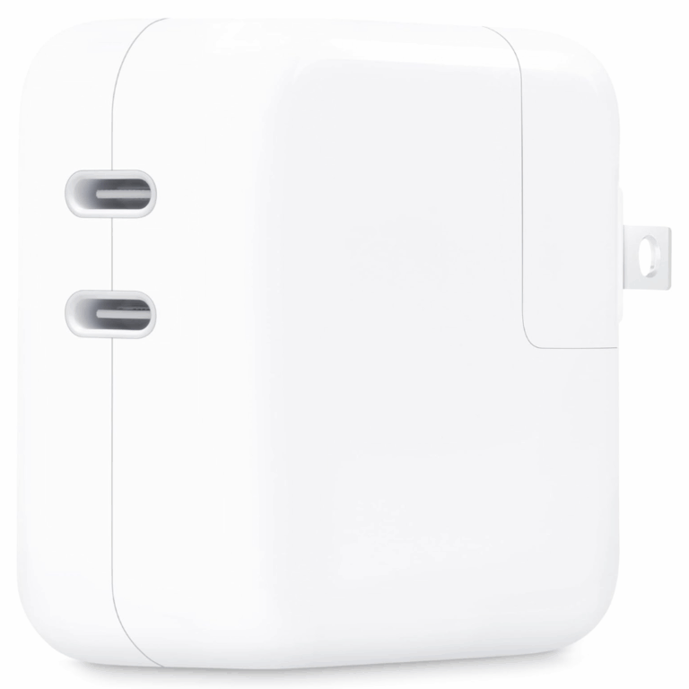 Apple 35w Dual Usb-c Port Power Adapter (flat Pin) - New Factory Sealed - 1 Year Manufacturer Warranty - MNWP3AM/A