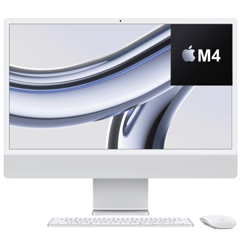 Cpu Desktop Computador De Escritorio Apple Imac Aio M4 16gb 256gb-ssd 24inch Bt Wifi Cam-12m 2thunderbolt-4io Silver - Computadores - MWUC3LL/A