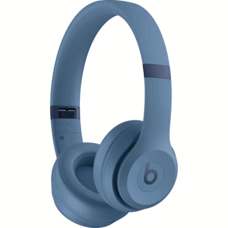 Beats Solo 4 True Wireless On-ear Headphones - Slate Blue - New Factory Sealed - Balance of Manufacturer Warranty - MUW43LL/A