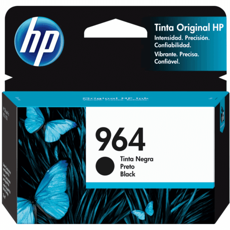 Hp 964 Black Original Ink Cartridge Latin America - New Factory Sealed - 1 Year Manufacturer Warranty - 3JA53AL